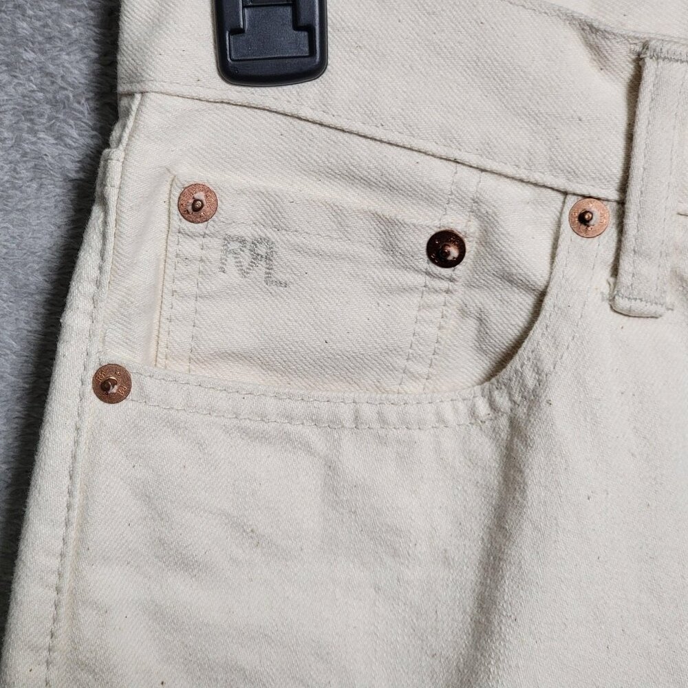 Double RL (RRL) Vintage Straight Leg Shuttle Woven Selvedge Jeans size 26 - Picture 7 of 16